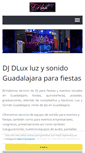 Mobile Screenshot of luzysonidodlux.com